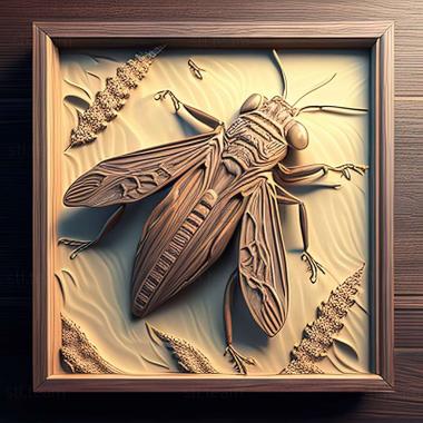 3D модель Phytoecia nigricornis (STL)